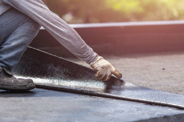 Professional Interior Drainage System technician working in Loveland, OH